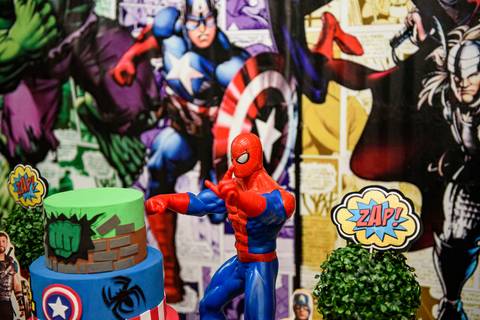 Aniversário Infantil Kaio 5 Anos Evento Realizado  BARRA MANSA - RJ Tic Tac Festas e Eventos Homem Aranha V.R'