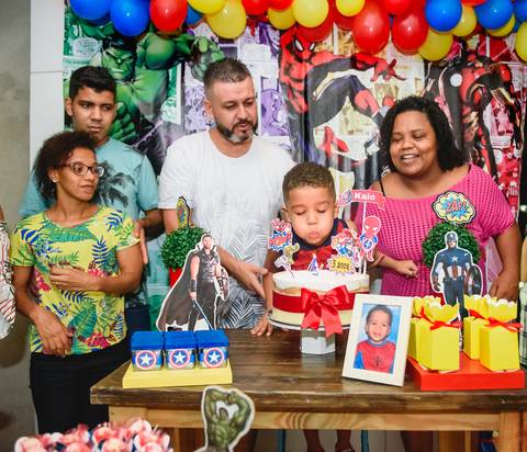 Aniversário Infantil Kaio 5 Anos Evento Realizado  BARRA MANSA - RJ Tic Tac Festas e Eventos Homem Aranha V.R'