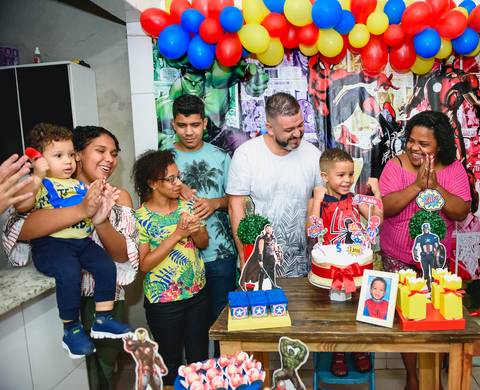 Aniversário Infantil Kaio 5 Anos Evento Realizado  BARRA MANSA - RJ Tic Tac Festas e Eventos Homem Aranha V.R'