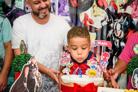Aniversário Infantil Kaio 5 Anos Evento Realizado  BARRA MANSA - RJ Tic Tac Festas e Eventos Homem Aranha V.R'