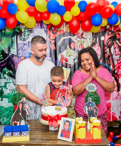 Aniversário Infantil Kaio 5 Anos Evento Realizado  BARRA MANSA - RJ Tic Tac Festas e Eventos Homem Aranha V.R'