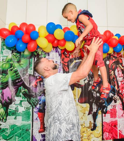 Aniversário Infantil Kaio 5 Anos Evento Realizado  BARRA MANSA - RJ Tic Tac Festas e Eventos Homem Aranha V.R'