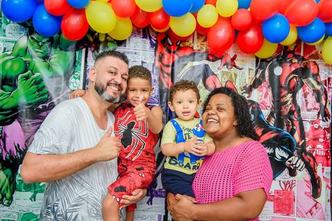 Aniversário Infantil Kaio 5 Anos Evento Realizado  BARRA MANSA - RJ Tic Tac Festas e Eventos Homem Aranha V.R'