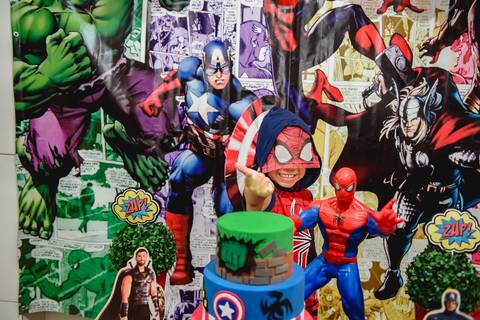 Aniversário Infantil Kaio 5 Anos Evento Realizado  BARRA MANSA - RJ Tic Tac Festas e Eventos Homem Aranha V.R'
