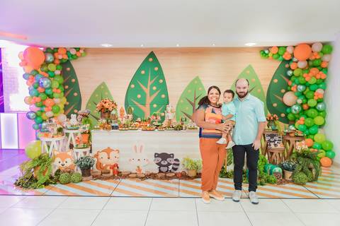 Aniversario infantil Arthur 1 ano Caramelada Festas Barra Mansa - RJ'