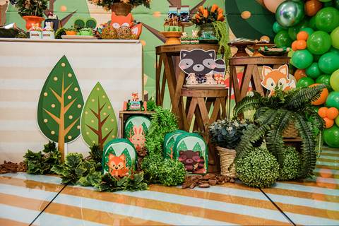 Aniversario infantil Arthur 1 ano Caramelada Festas Barra Mansa - RJ'