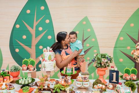Aniversario infantil Arthur 1 ano Caramelada Festas Barra Mansa - RJ'
