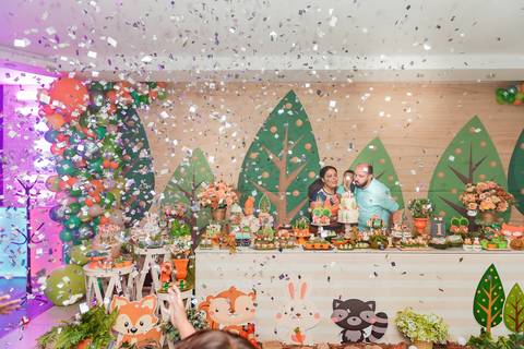 Aniversario infantil Arthur 1 ano Caramelada Festas Barra Mansa - RJ'