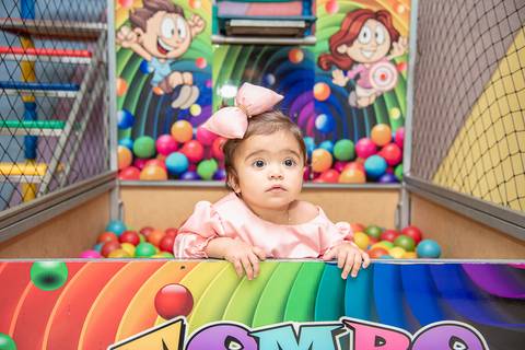 TicTac Barra Mansa Fotografia Fotografo Festa Infantil 1 Ano Circo Rosa'