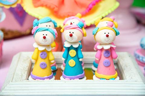 TicTac Barra Mansa Fotografia Fotografo Festa Infantil 1 Ano Circo Rosa'