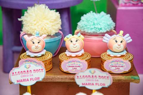 TicTac Barra Mansa Fotografia Fotografo Festa Infantil 1 Ano Circo Rosa'