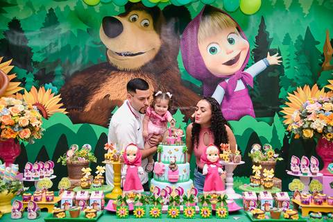 TicTac Barra Mansa Fotografia Fotografo Festa Infantil 1 Ano festa masha e o urso'