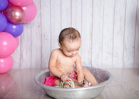 Smash the cake volta redonda barra mansa Fotografia Fotografo Festa Infantil 1 mamae papai ensaio aniversario  bebe'