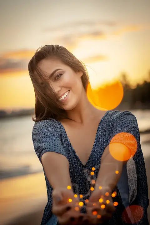 Linda tarde de por do sol em Maceió e com leds'