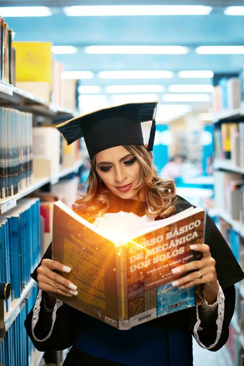 adquirindo luz nos estudos'