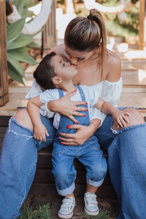 inspiração de foto mãe e filho'