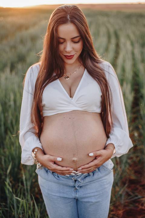 Retrato de gestante '