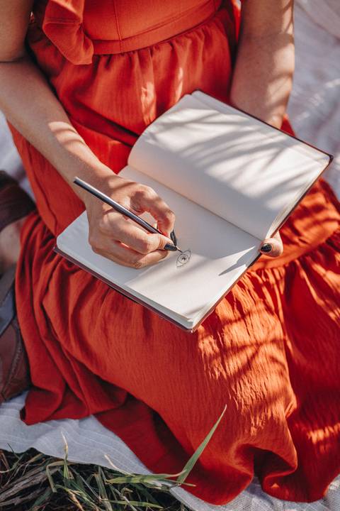 Inspiração de foto para ensaio no campo'