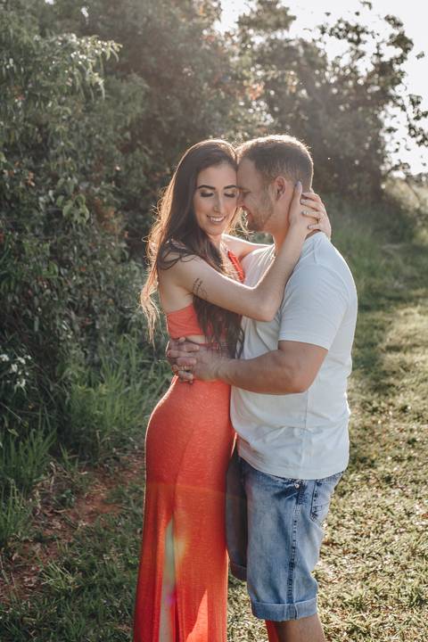 Ensaio de casal no por do sol'