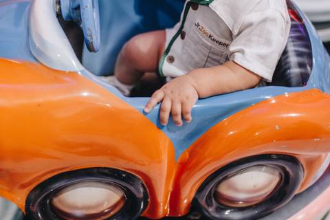 Festa de 1 ano com decoração de safari '