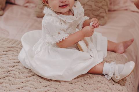 Ensaio em casa antes da festa de aniversário '