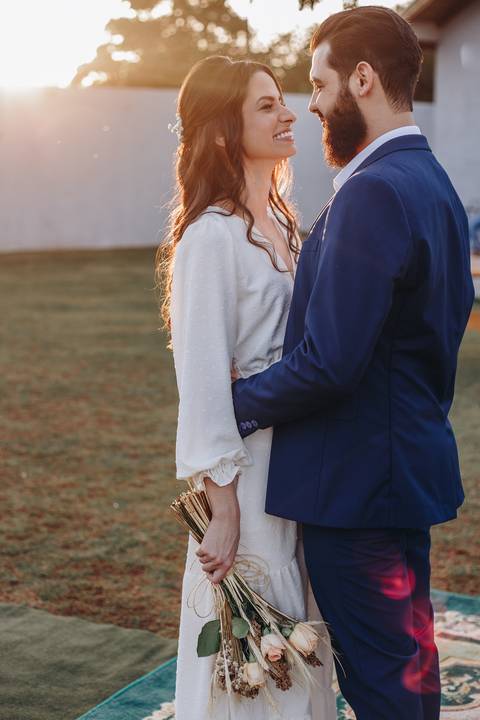 Foto romântica para casais'