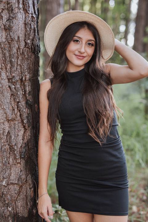 Ensaio feminino da floresta'