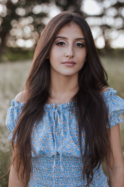 Inspiração de retrato feminino'