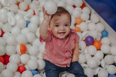 Aniversário de 1 ano com tema de fazenda'