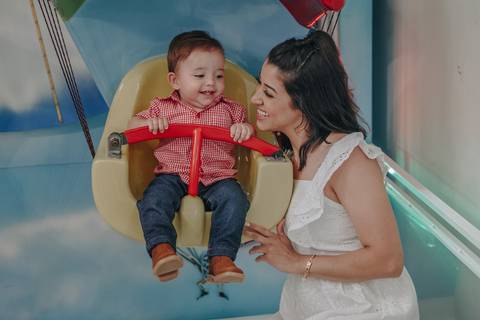 Aniversário de 1 ano com tema de fazenda'