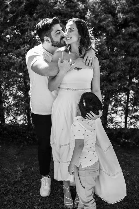 Inspiração de ensaio em família ao ar livre '