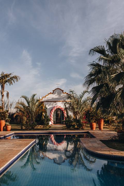 Cerimônia de batizado'