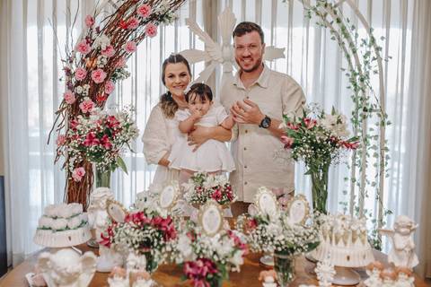 Cerimônia de batizado'