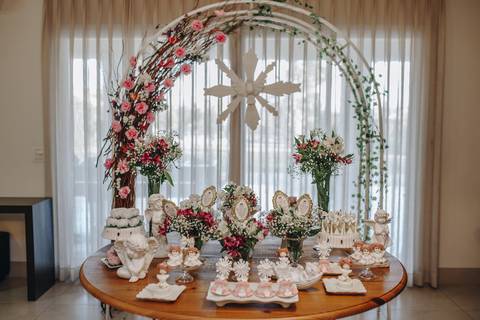 Cerimônia de batizado'