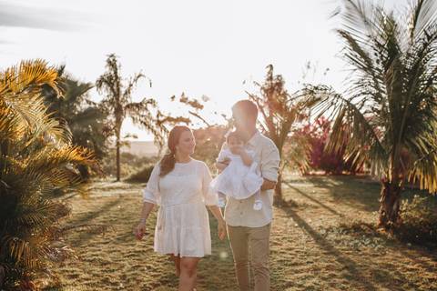 Cerimônia de batizado'