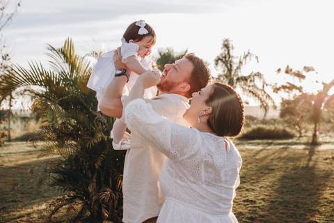 Cerimônia de batizado'