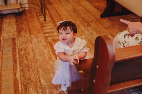 Cerimônia de batizado'