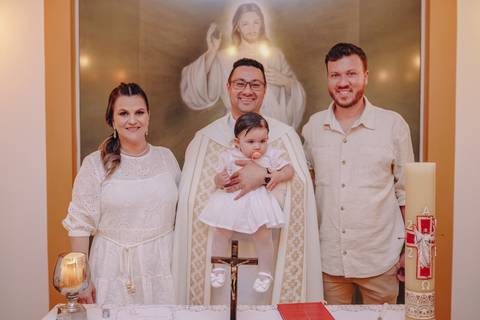Cerimônia de batizado'