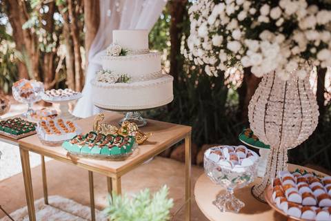 Decor de casamento intimista'