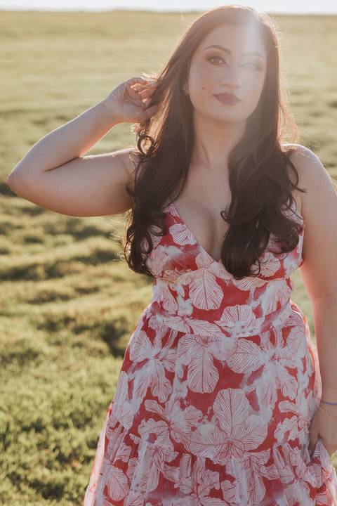 Inspiração de retrato feminino'