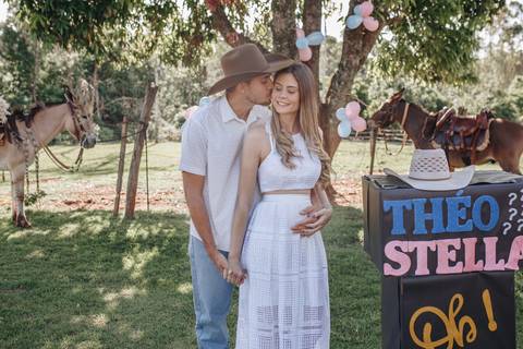 Inspiração de Chá revelação de dia '