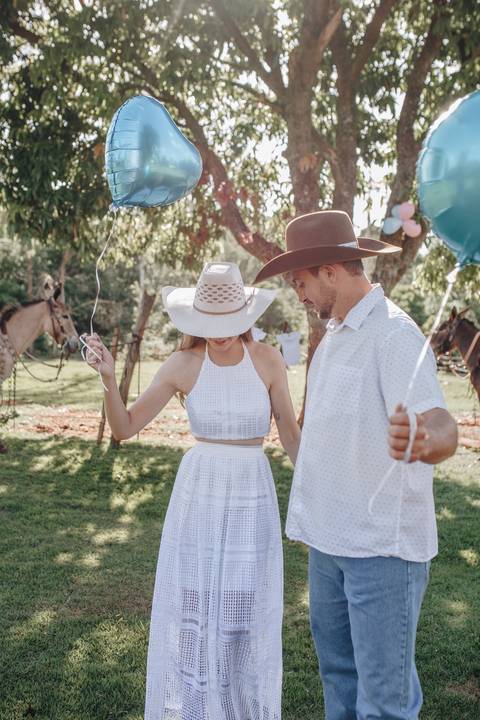 Inspiração de Chá revelação de dia'