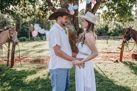 Inspiração de ensaio gestante ao ar livre'