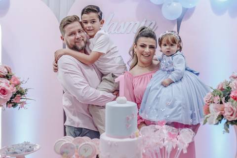 Aniversário de 1 ano com tema de borboleta'