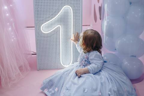 Aniversário de 1 ano com tema de borboleta'