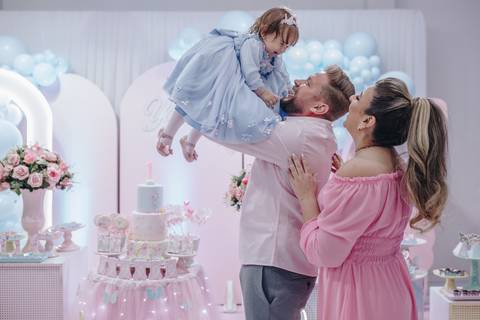 Aniversário de 1 ano com tema de borboleta'