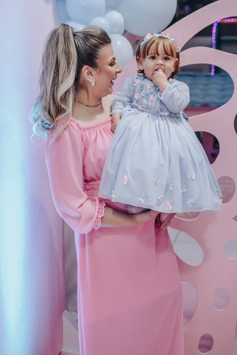 Aniversário de 1 ano com tema de borboleta'