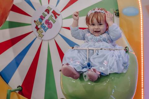 Aniversário de 1 ano com tema de borboleta'