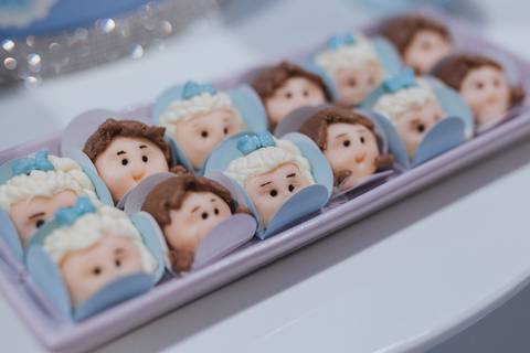 Aniversário de 5 anos com tema de frozen'