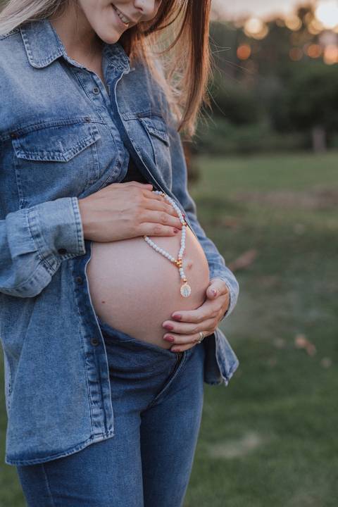 Ensaio de gestante country'